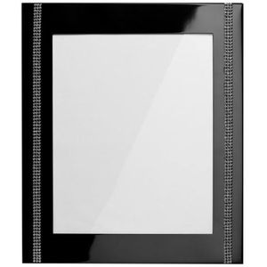 Premier Housewares fotolijst met Diamante Detail, 8 x 10 inch - Zwart