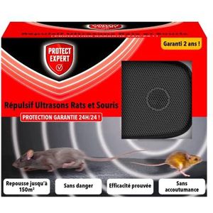 Ecostyle Mouse & Rat Free répulsif rats et souris à ultrasons 30m²
