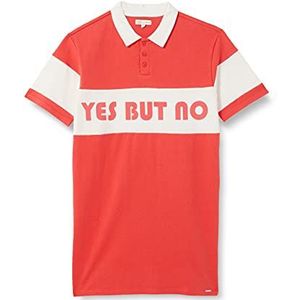 IKKS Poloshirt Yes But No Meisjes, Rood, 6 Jaren