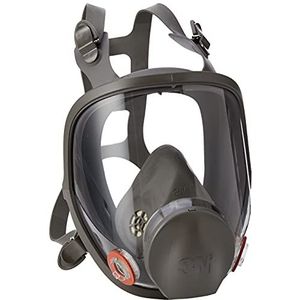 3M siliconenmasker, maat M, 1 stuk, 6800M, EN-veiligheid gecertificeerd