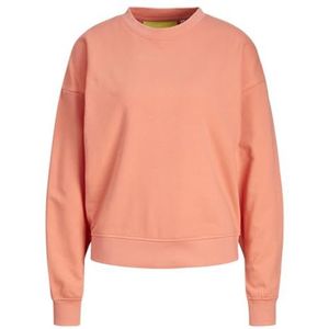 JJXX Dames Jxalfa RLX Short Ls Crew SWT Sweatshirt, perzik echo, M