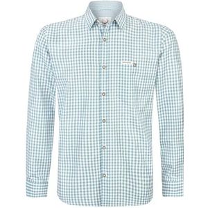 Stockerpoint Klederdrachthemd Campos3, petrol, 3XL