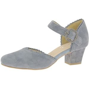 Hirschkogel Dames klederdrachtpumps, blauw, 43 EU, H blauw, 43 EU