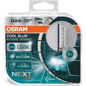 Osram Cool Blue Nextgen Xenon Lamp D2S  set 2 Stuks