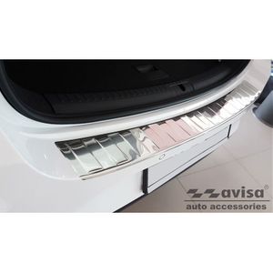 RVS Bumper Beschermer Passend Seat Leon IV ST 2020- 'Ribs'