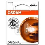 Osram Original 12V W2W T5 - 2 Stuks