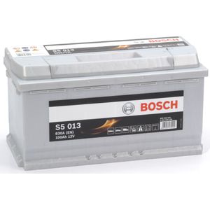 Bosch Auto batterij S5013 - 100Ah - 830A - Voertuigen Zonder Start-Stopsysteem