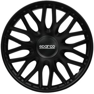 Sparco Wieldoppenset Roma 16-Inch Zwart