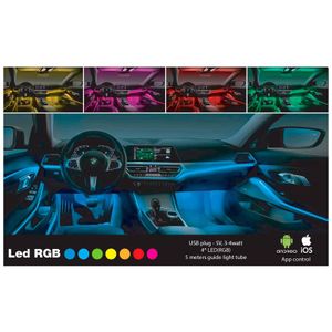 Simoni Racing Interieur Sfeer RGB LED - 5 Meter