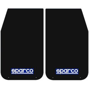 Sparco Universele Spatlappen 'Large' - Zwart, set à 2 Stuks