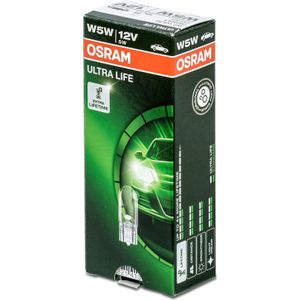 Osram Ultra Life 12V W5W T10