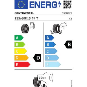 Continental Eco 3 fr 155/60 R15 74T