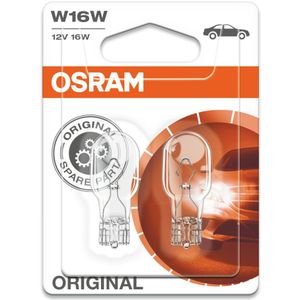 Osram Original 12V W16W 2 Stuks