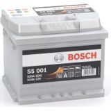 Bosch Auto batterij S5001 - 52Ah - 520A - Voertuigen Zonder Start-Stopsysteem