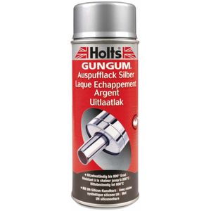 Holts Gun Gum Uitlaatverf Zilver 800° 400ML