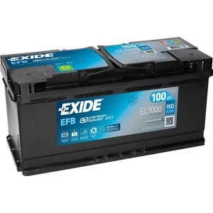 Exide batterij EFB EL1000 100 Ah