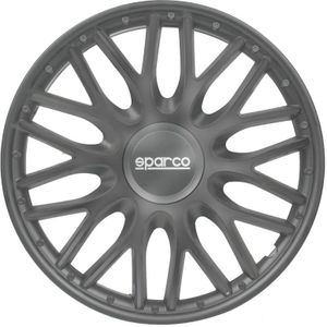 Sparco Wieldoppenset Roma 15-Inch Grijs