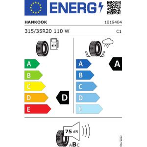 Hankook K117C Ventus S1 evo2 SUV 315/35 R20 110W RFT XL