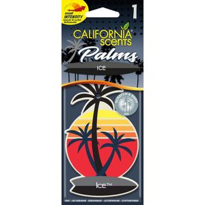 California Scents Palm Tree Luchtverfrisser Ice 1 Stuk