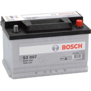 Bosch S3 007 Black batterij 70 Ah
