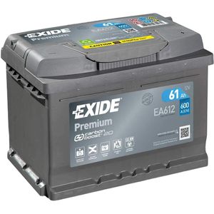 Exide batterij Premium EA612 61 Ah