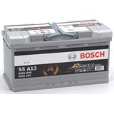 Bosch Zilver Auto batterij S5A13 - 95Ah - 850A - Aangepast Voertuigen Start-Stopsysteem