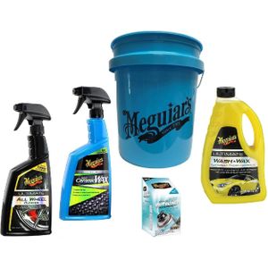 Meguiars Ultimate Hybrid Cleaning &amp; Care kit 5-Delig