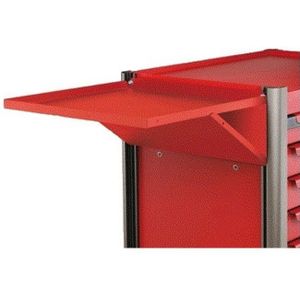 Rode Bijzettafel 102, 103 Trolley