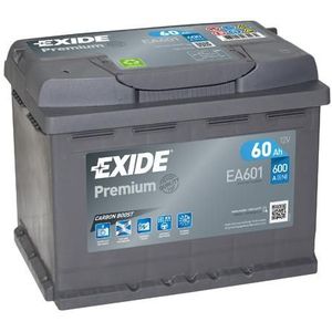 Exide batterij Premium EA601 60Ah