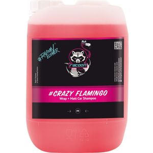 Racoon Crazy Flamingo Wrap + Matt Car Shampoo 5 Liter