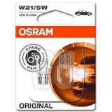 Osram Original 12V W21/5W - 2 Stuks
