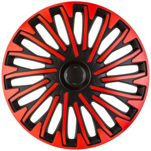 Wieldoppenset Soho 16-Inch Zwart/Rood