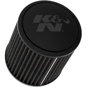K&N Universeel Dryflow Zwart Luchtfilter Konisch 89mm Aansluiting, 152mm Onder, 133mm top, 152mm hoo