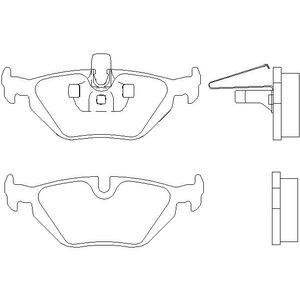 Remblokken set