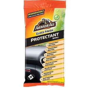 Armor All Biogloss Protectant Wipes 20pc