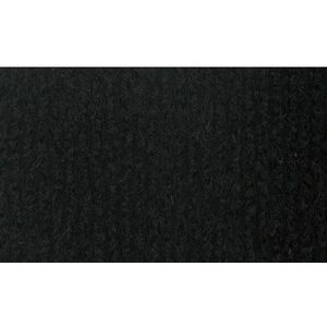 Hoedenplankstof Zwart rib 70x140cm