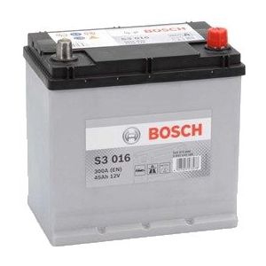Bosch S3 016 Black batterij 45 Ah