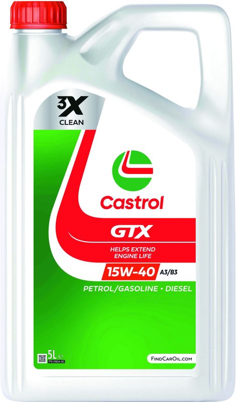 Castrol GTX 15W40 A3/B3 5L