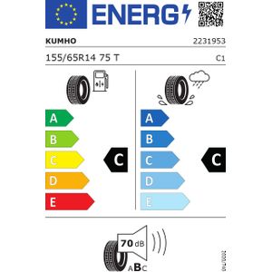 Kumho Es31 155/65 R14 75T