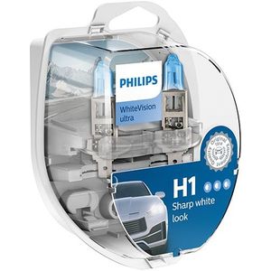 Philips 12258Wvusm White Vision Ultra H1 2 Stuks