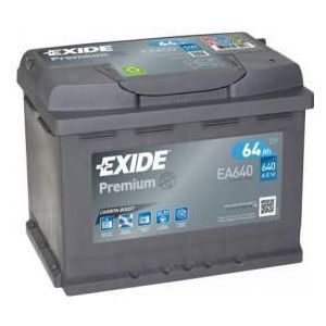 Exide batterij Premium EA640 64 Ah