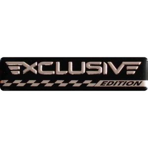 Aluminium Embleem/Logo - Exclusive Edition - 7x1,7cm