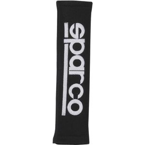 Sparco Set Gordelhoezen - Geborduurd Logo - Zwart