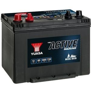 Yuasa batterij M26-80S 80 Ah