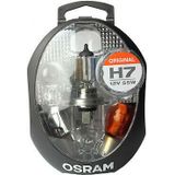 Osram Reservelampenset 12V H7