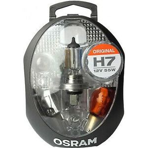 Osram Reservelampenset 12V H7