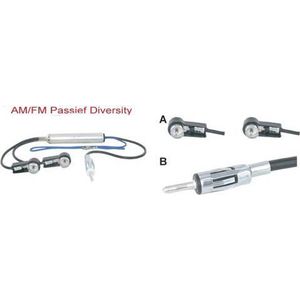 AM/FM Diversity Antenne Adapter Passief