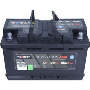Maxgear batterij 12V 80AH