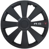 Wieldoppenset RS-T 14-Inch Zwart