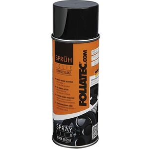 Foliatec Spray Film  - Zwart Glanzend - 400ml